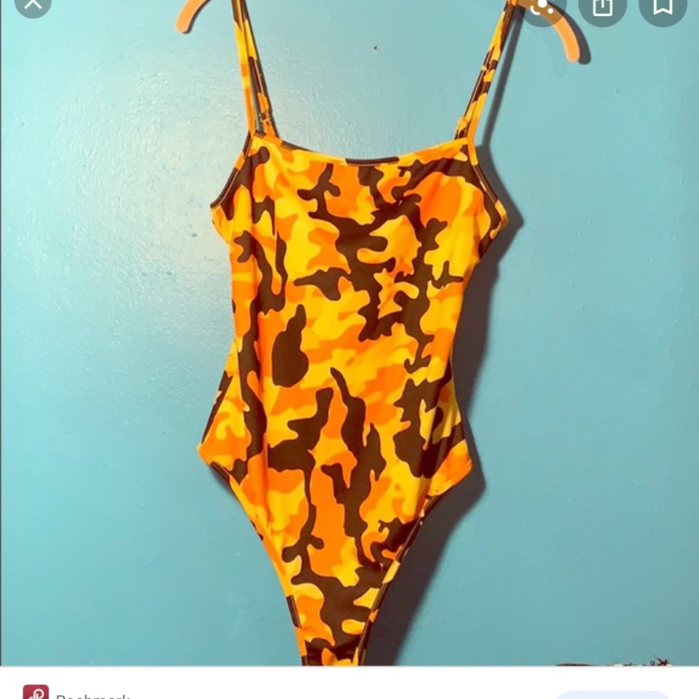 Camo bodysuit